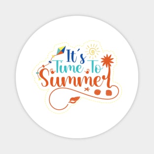 Its time to summer Magnet